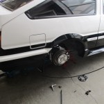 千葉県Ｊ様　お預かりＡＥ86トレノ